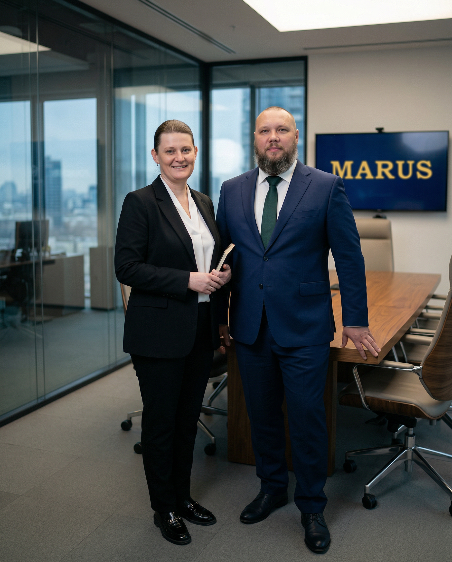 Мария и Руслан — основатели MARUS