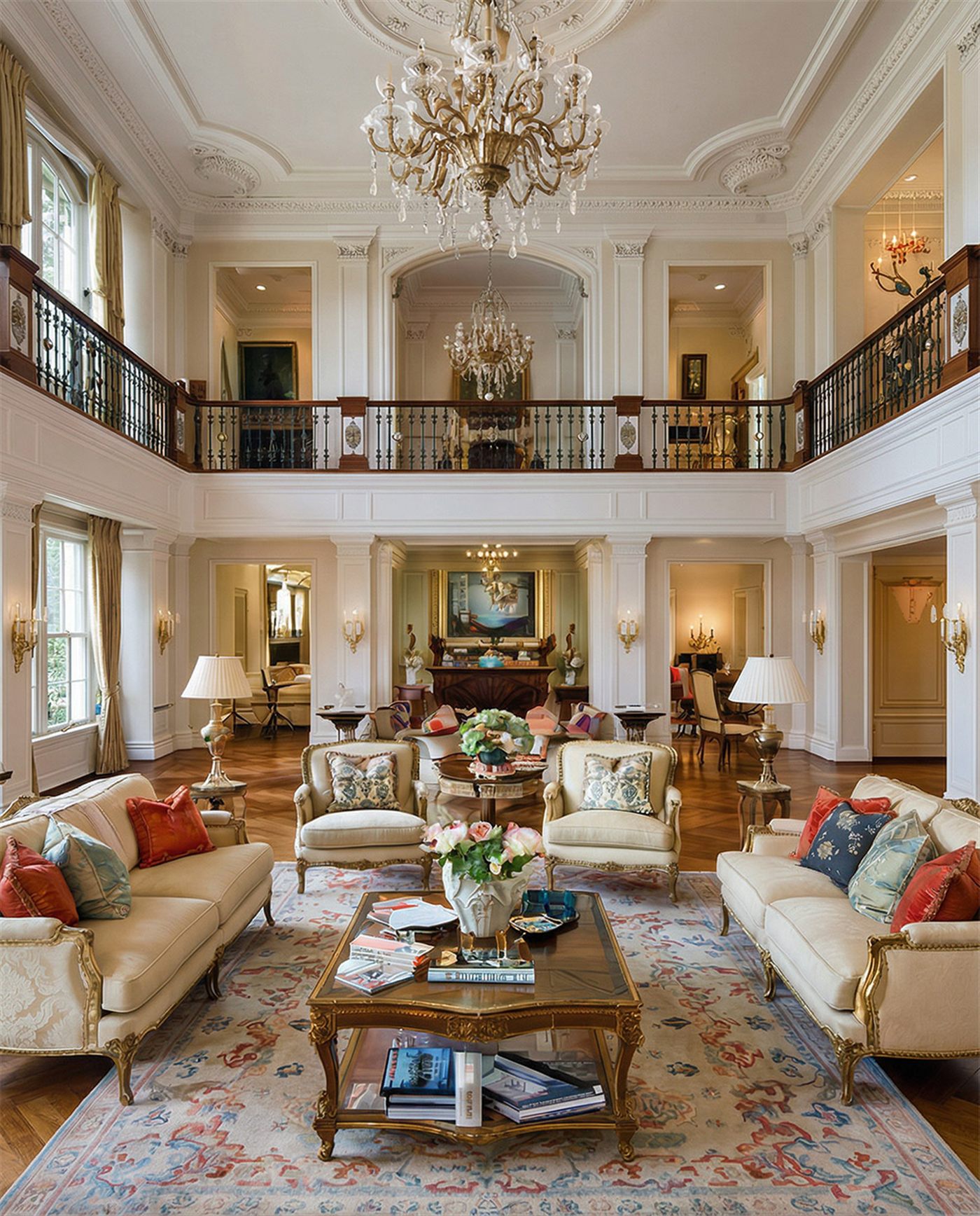 Резная лестница ручной работы — MARRUS